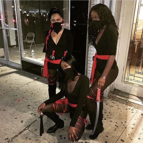 Ninja Diy Costume, Ninja Character, Diy Group Halloween Costumes, Alt Goth, Spooky Szn, Diy Costume, Group Halloween Costumes, Costume Diy, Character References