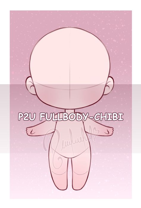 Chibi Clothes Drawing, Duo Chibi Poses, Vtuber Tutorial, Anatomi Chibi, Chibi Vtuber, Base Chibi, Chibi Face, Chibi Body, Body Base Drawing