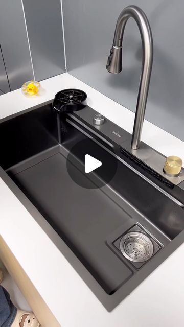 Lefton on Instagram: "What a beautiful sink, you have to get it for your kitchen! LINK IN HOMEPAGE, Model: KS2203. #lefton #homedecor #home #kitchen #sink #tap #faucet" Kitchen Taps And Sinks, Library Architecture, Kitchen Taps, Nook, Faucet, Architecture, Home Decor