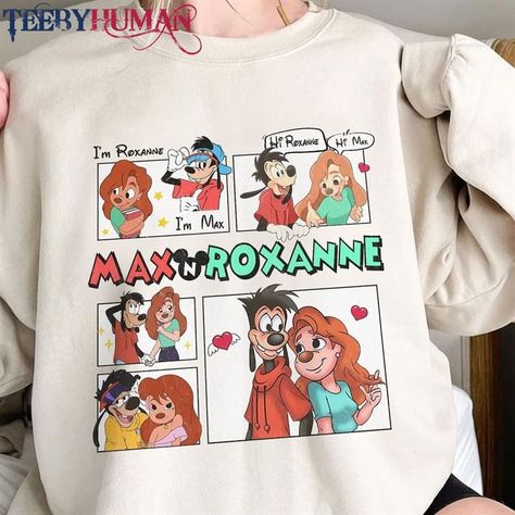 Michele Myers, Max And Roxanne, A Goofy Movie, Disney Clothes, Goofy Movie, Disney Fashion, Movie Couples, Disney Movie, Disney Vacation