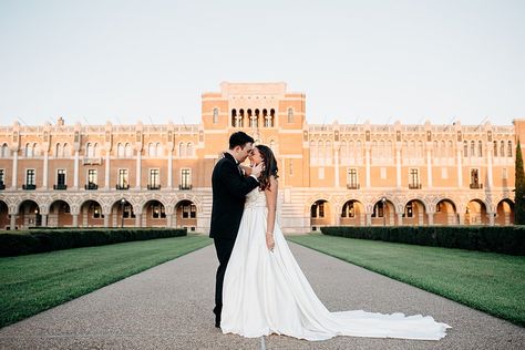 SAM & SAVANA | RICE UNIVERSITY WEDDING - marissahyland.com Rice University Photo Shoot, Rice University, Romantic Wedding Photos, Socal Wedding, Palm Springs Wedding, Graduation Photoshoot, Orange County Wedding, La Wedding, Wedding Southern California