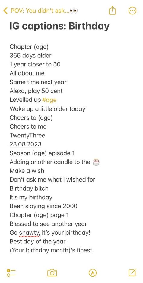 21 Years Old Captions, Birthday Insta Note Ideas, Birthday Notes For Instagram, New Year Ig Caption, Turning 21 Captions, Captions For Your Birthday, 21st Birthday Captions, Usernames Para Instagram, 21st Birthday Quotes