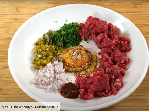 Steak Tartare, Kimchi, Diner, Steak, Dessert, Restaurant