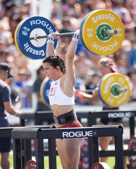 Mallory O'Brien: 2022 CrossFit Games, Shuttle to Overhead Crossfit Wod, Crossfit Games, Crossfit, Gym Equipment, Gym