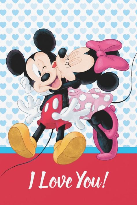 Mickey & Minnie | Valentine's Day Smooch Holiday Card
Happy Valentine's Day from Mickey and Minnie Mouse. Mickey And Minnie Love, Catholic Pictures, Mickey Mouse Pictures, Disney Fine Art, Disney Valentines, Mickey Y Minnie, Mickey And Minnie Mouse, Cartoon Character Pictures, Diy Valentines Gifts