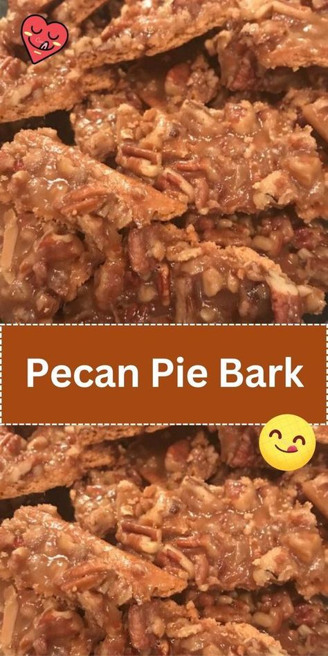 Get your pecan pie fix in a new, snackable form! This Pecan Pie Bark is a delightful blend of nuts and caramel, perfect for munching. Graham Cracker Pecan Pralines, Fall Chocolate Bark, Easy Pecan Praline Recipe, Pecan Pie Bark Graham Crackers, Pecan Brittle Recipe, Pecan Bark Recipe, Pecan Pie Bark Recipe, Pecan Pie Fudge, Pecan Bark