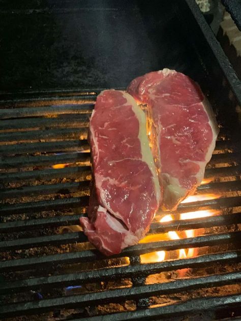 How to Tenderize New York Strip Steaks (3 Super Simple Methods) - Simply Meat Smoking Tenderizing Steak Marinade, Strip Steak Marinade, Ny Strip Steak Recipes, Grilled T Bone Steak, Steak Tenderizer, Strip Steaks, Spicy Steak, Strip Steak Recipe, Good Fish