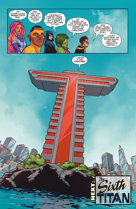 New teen titans tower look | DC Universe Online Forums Teen Titans Tower, Titans Rebirth, Tower Wallpaper, Titan Tower, New Teen Titans, Dc Universe Online, Online Comic Books, Teen Titan, Central City