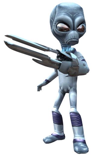 Destroy All Humans, Happy Cartoon, Aliens And Ufos, Video Game Characters, Character Drawing, Game Character, Aliens, Anime Images, Deadpool