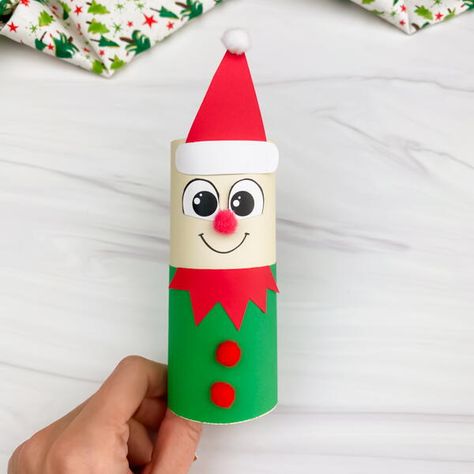 Elf Toilet, Elf Craft, Elf Idea, Elf Crafts, Roll Craft, Christmas Toilet Paper, Toilet Roll Craft, Easy Elf, Toilet Paper Crafts