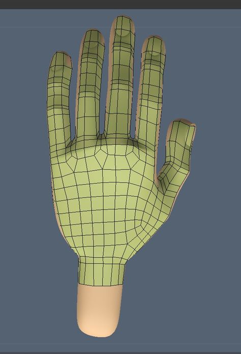 Hand Retopology, Topology For Animation, Hand Topology, Blender Render, 3d Topology, 3d Anatomy, Polygon Modeling, 3d Reference, 3d Hand