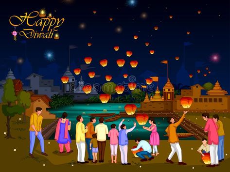 Indian family people celebrating Diwali festival of India. In vector , #AD, #people, #celebrating, #Indian, #family, #India #ad Diwali Celebration Drawing, Diwali Festival Drawing, Diwali Animation, Happy Diwali Pictures, Festival Paint, Diwali Drawing, Happy Diwali Wallpapers, Diwali Wallpaper, People Celebrating