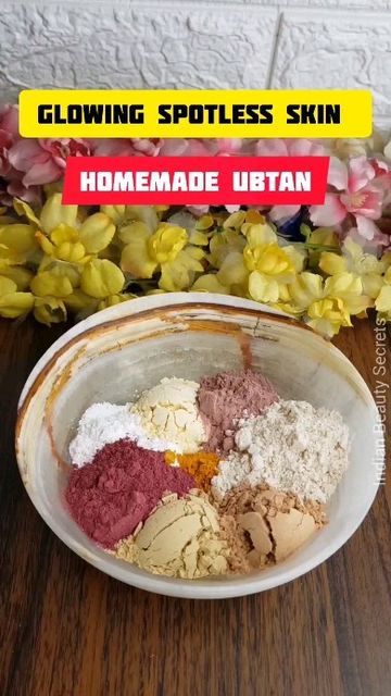 YAMINI on Instagram: "Homemade Ubtan Powder for Soft, Smooth, Clear and Glowing Skin. Follow @indianbeautysecrets for more such updates. #skin#skincare#insta#instagood#instagram#skinbrightening#brightskin#glowingskin#facemask#facepack#reels#viralreels#pigmentation#acne#pimples#darkspots#antiaging#wrinkles#finelines#clearskin#ubtan#homemadeubtan#ayurveda" Ubtan Recipe Homemade Glowing Skin, Ubtan Recipe Homemade, Indian Beauty Secrets, Clear And Glowing Skin, Acne Free Skin, Sleep Masks, Powder Recipe, Homemade Beauty, Homemade Beauty Tips