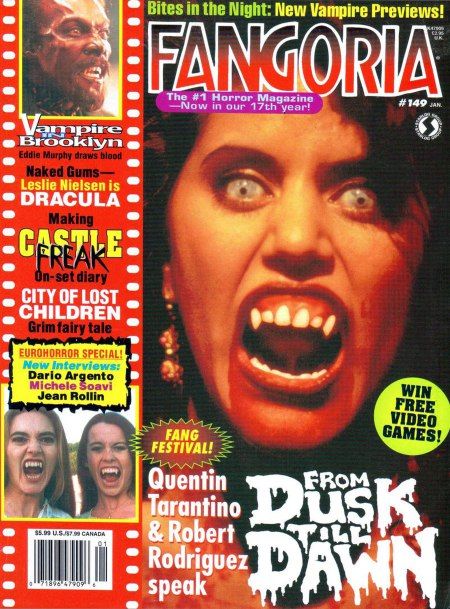 Magazine of the Living Dead: The bloody rise and frightful fall of Fangoria Girls And Corpses, Grim Fairy Tales, Horror Magazine, Leslie Nielsen, From Dusk Till Dawn, Movie Magazine, Famous Monsters, Horror Monsters, Eddie Murphy