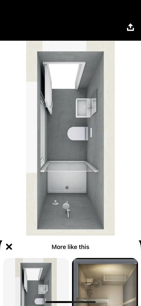 Smallest Full Bathroom Layout, Micro Shower Room, Tiny Ensuite Ideas Narrow, Long Narrow Bathroom Ideas Small Spaces, Small Narrow Ensuite, Small Shower Room Ideas Narrow, Wet Room Ideas Small Narrow Bathroom, Narrow Shower Room Ideas, Shower Sink Combo