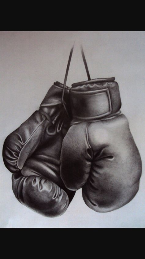 Box Tattoo Design, Hanging Boxing Gloves, Boxing Tattoo, Boxing Gloves Drawing, Boxing Gloves Tattoo, Gloves Drawing, Boxing Gloves Art, Boxing Tattoos, Everlast Boxing Gloves