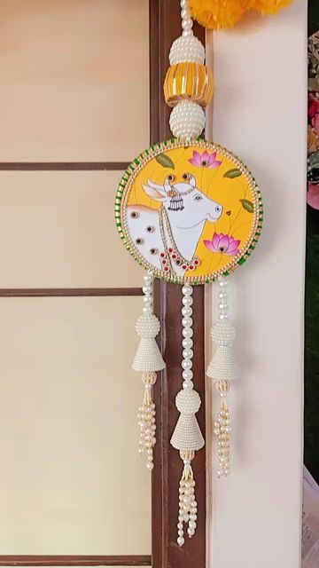 Bandhanwar Handmade, Door Toran Handmade, Toran Designs Doors Handmade, Toran Diy, Indian Decor Diy, Handmade Toran, Toran Designs, Macrame Toran, Desert Drawing