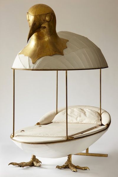 Cocodoll Bed by Claude Lalanne & François-Xavier (1964) Cute Furniture, Canopy Bed, Plush Animals, Unique Furniture, Cool Furniture, Art Decor, Modern House, Kids Room, Furniture Design