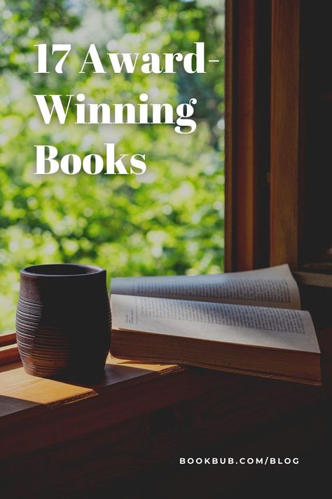 17 book award winners that you'll want to add to your reading list. #books #bestbooks #reading Nobel Prize Winners, National Book Award, Award Winning Books, Types Of Books, Win Prizes, Book Awards, Reading List, Award Winner, Great Books