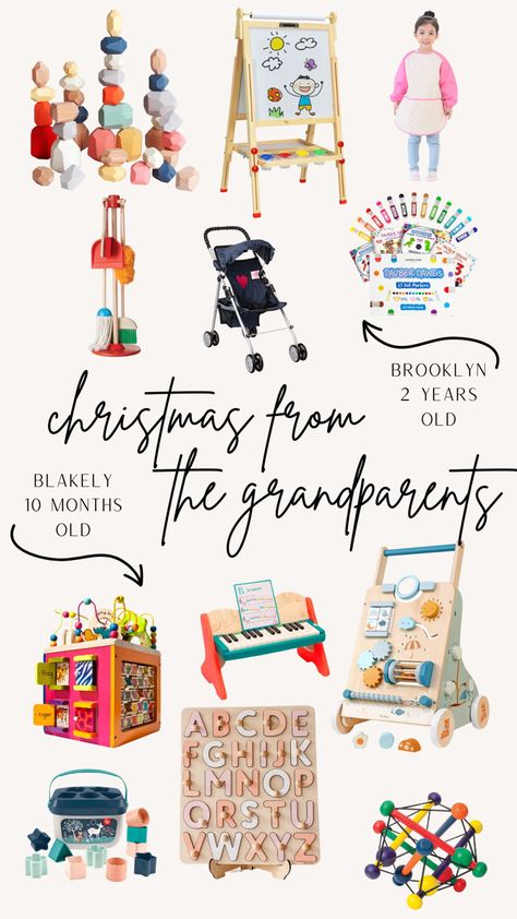 Christmas gift ideas for a 2 year old and 10 month old from grandparents Christmas For 10 Month Old, 10 Month Old Christmas Gifts, Christmas With 6 Month Old, 11 Month Old First Christmas, 6 Month Christmas Gifts, Christmas For 4 Month Old, Christmas With A 7 Month Old, Christmas For 9 Month Old, 9 Month Old Christmas Gifts