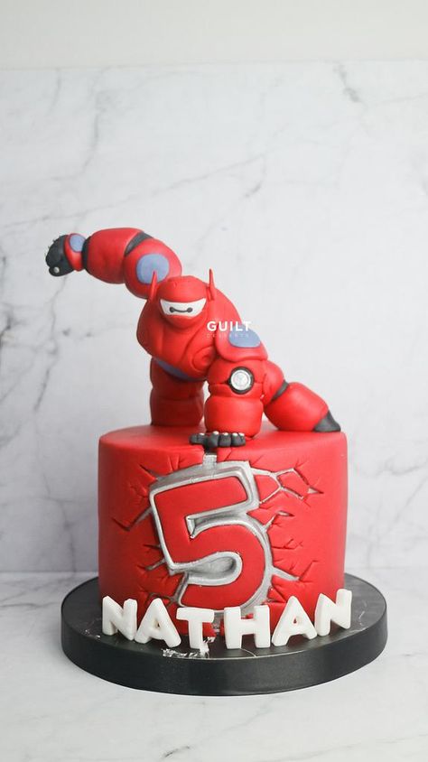 Big Hero 6 Birthday Party Ideas, Baymax Cake, Baymax Party, Baymax Birthday, Big Hero 6 Birthday, Big Hero 6 Party, Bay Max, Ironman Cake, 6 Birthday Party