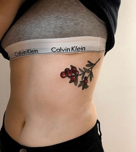 Cranberry Tattoo, The Cranberries, Blossom Tattoo, Tattoo Design Ideas, Tattoo Project, Dream Tattoos, Flower Tattoo Designs, Small Animals, Piercing Tattoo