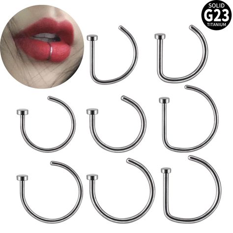 Labret Piercing Jewelry, Labret Piercing Ring, Lip Labret Piercing, Lip Piercing Stud, Titanium Nose Stud, Piercing Nostril, Lip Piercing Jewelry, Piercing Labret, Faux Piercing