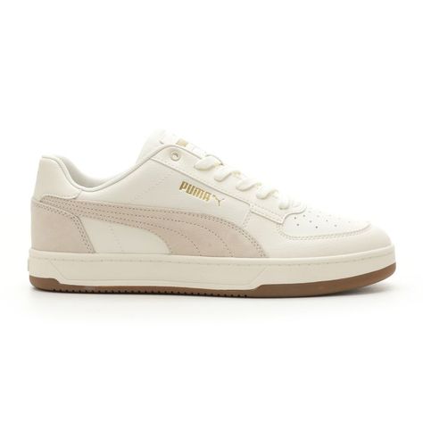 Model Name: Caven 2.0 Suede Model Number: 39678801 Color: Warm White Frosted Ivory Gold Condition: New With Box Width: Medium (D, M) Puma Is The Leading Maker Of Sport And Lifestyle Shoes. Founded In 1948, Puma Is Committed To Comfort, Creativity, And The Environment. Padded Insoles Make This Brand Perfect For Extended Wear For Everyone, From Athletes Running A Marathon To Moms Walking Their Children Home From School. Rest Assured That With Puma You Will Get All The Perks Of A Performance Shoe W Mens White Casual Shoes, Puma Sneakers Men, Running A Marathon, Basketball Silhouette, Puma Classic, Lifestyle Sneakers, White Casual Shoes, Lifestyle Shoes, Black Trainers