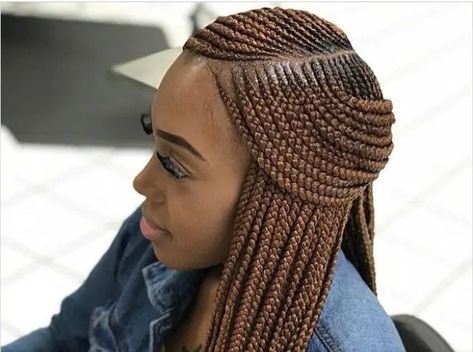 Carrot Braids, Ghana Hairstyles, Tree Braids Hairstyles, Latest Braided Hairstyles, Carrot Hairstyles, Cornrow Braid Styles, Big Box Braids Hairstyles, Ghana Braids, Tomboy Chic