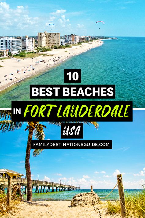 Fort Lauderdale Things To Do, Best Family Beaches, Best Beaches To Visit, Fort Lauderdale Beach, Fort Lauderdale Florida, Vacation Usa, Ft Lauderdale, Best Beaches, Florida Vacation