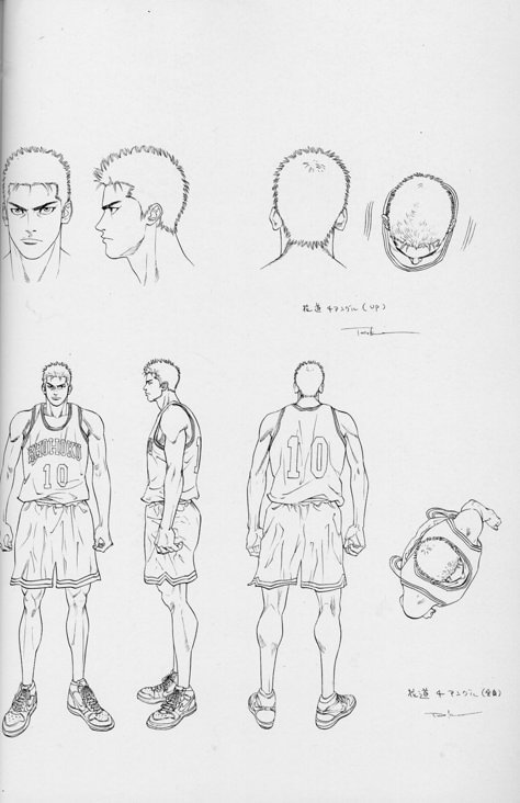 Basket Illustration, Basketball Drawings, Takehiko Inoue, Inoue Takehiko, Slam Dunk Manga, Slam Dunk Anime, Character Model Sheet, Hand Drawing Reference, Character Design Sketches