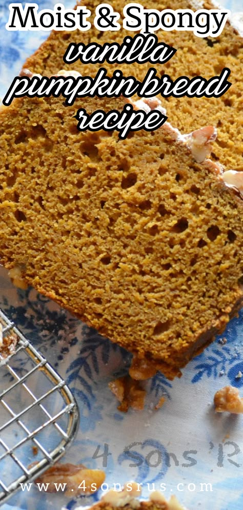 Pumpkin Loaf With Vanilla Pudding, Best Pumpkin Bread Recipe With Vanilla Pudding, Pumpkin Bread Using Vanilla Pudding, Pumpkin Bread Made With Instant Vanilla Pudding, Pumpkin Pudding Bread, Pumpkin Vanilla Pudding Recipes, Pumpkin Bread With Yellow Cake Mix Easy, Vanilla Pudding Pumpkin Bread, Pumpkin Bread With Vanilla Pudding