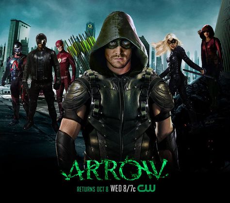 Arrow Season 4 poster (Green Arrow) Arrow Season 6, Arrow Wallpaper, The Flash Season 3, Arrow Season 3, The Green Arrow, Arrow Season 4, David Ramsey, Arrow Tv Series, Willa Holland