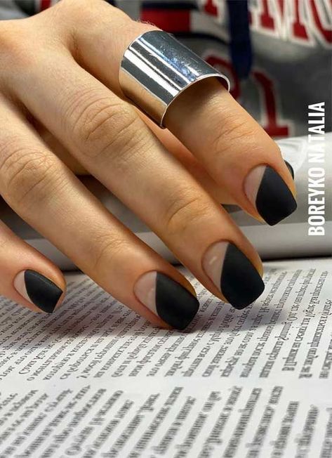 Most Beautiful Nail Designs, Face Nails, Girls Nail Designs, Matte Nail Polish, Moon Nails, Minimalist Nail Art, Summer Manicure, Floral Nail, Black Nail Designs