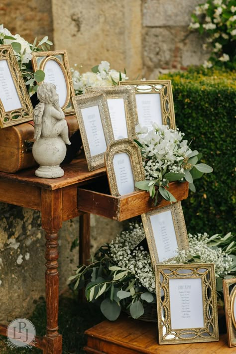 Table assignments Floral Table Seating Chart, Italian Seating Chart Wedding, Vintage Frame Seating Chart, Vintage Seating Chart Wedding, Find Your Table Wedding Ideas, Nemacolin Wedding, Table Seating Chart Ideas, Wedding Table Assignment Ideas, Table Assignments Wedding