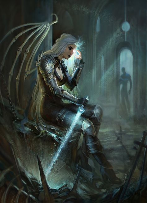 Dnd Aasimar Fallen, Fallen Aasimar, Dnd Dragons, Roleplay Characters, Fantasy Pictures, Dungeons And Dragons Characters, Dnd Art, Guess Who, Medieval Fantasy