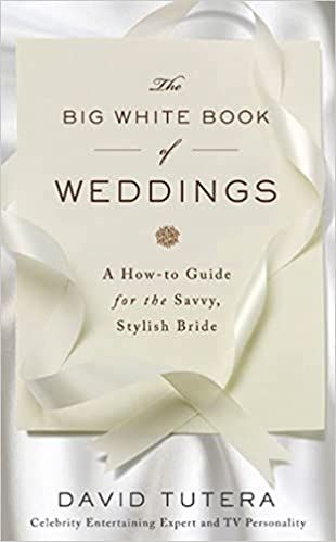 Amazon.com: The Big White Book of Weddings: A How-to Guide for the Savvy, Stylish Bride: 9780312565015: Tutera, David: Books Miley Cyrus Wedding, Pretty Typography, Fair Wedding, 35th Wedding Anniversary, Groomsmen Gift Ideas, Wedding Isles, Catering Display, Stylish Bride, David Tutera