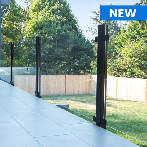 Glass Deck Railing | Shop Glass Deck Railing Systems - DecksDirect Frameless Glass Railing, Glass Deck, Glass Railing Deck, Deck Railing Systems, Deck Railing, Glass Railing, Deck Railings, Upper Deck, Railing