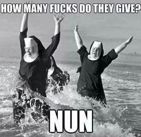 Nun Fun!!! Hahaha Happy Birthday Sister Funny, Catholic Humor, Sister In Law Birthday, Religious Humor, Catholic Memes, Happy Birthday Meme, Birthday Quotes Funny, Sisters Funny, Funny Happy Birthday