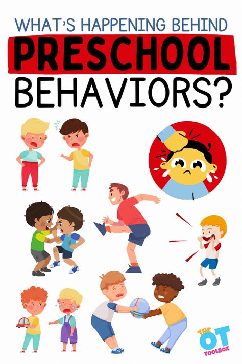 Problem Preschool Behaviors - The OT Toolbox Behavior Management In The Classroom Preschool Positive Reinforcement, Daycare Behavior Management, Preschool Positive Reinforcement Ideas, Challenging Behaviors Preschool Early Childhood, Preschool Discipline Ideas, Behavioral Strategies Preschool, Preschool Behavior Plan, Preschool Classroom Behavior Chart, Behavior Charts For The Classroom Preschool