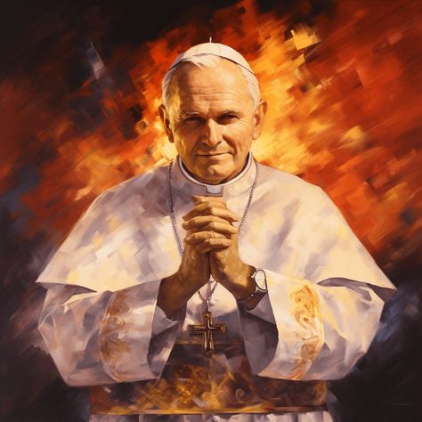 Prayer For Deliverance, Saint John Paul Ii, Prayer Crafts, Pope Saint John Paul Ii, Spiritual Attack, St John Paul Ii, Evening Prayer, The Forces Of Evil, St Margaret