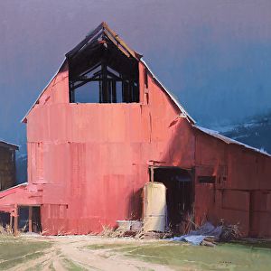 OPA Online Showcase Competition Finalists David Dibble, Byu Idaho, Rexburg Idaho, Farm Paintings, Barn Painting, Architecture Painting, Art Magazine, Southwest Art, Big Guy