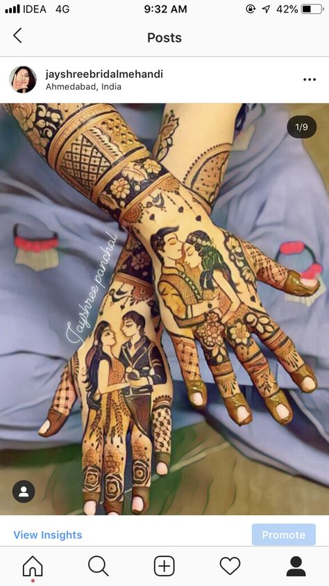 Engagement Mehndi Back Side, Engagment Mehandi, Engagement Mehndi Designs Unique, Bride Mehndi Designs, Mehndi Figures, Mehndi Designs Unique, Designer Mehandi, Engagement Mehendi, Baby Mehndi