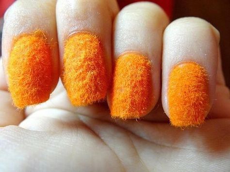 @pizzahontas #wattson Cheeto Nails, Fur Nails, Creepy Cute Fashion, Orange Nail Polish, Halloween Nail Designs, Orange Nails, Nailed It, Nails Inc, Nail Art Galleries