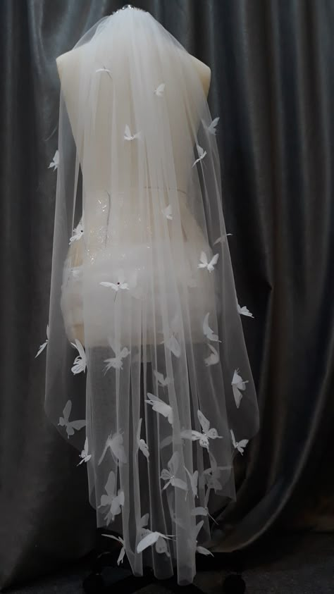 Italy Wedding Dress, Wedding Bridal Veils, Pretty Wedding Dresses, Butterfly Wedding, Dream Wedding Ideas Dresses, Dreamy Wedding, Pretty Wedding, Italy Wedding, Wedding Veils