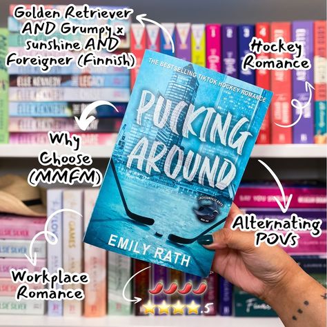 Pucking Around, Hockey Books, Meet The Author, Grumpy X Sunshine, Hockey Romance, No Regrets, Age Gap, Short Humor, Creative Mind