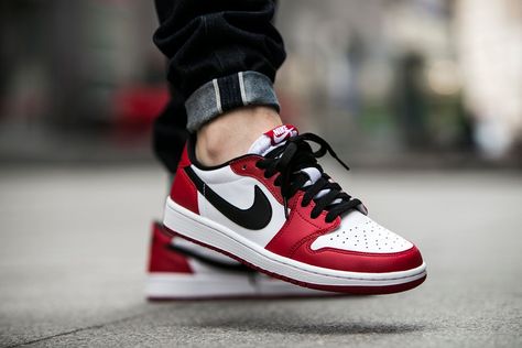 Air Jordan 1 Retro Low OG "Chicago" (705329-600) - http://goo.gl/jH2Hf7 Jordan 1 Low Og Chicago, Air Jordan 1 Low Chicago, Jordan 1 Low Chicago, Jordan Low, Nike Air Jordan 1 Low, Air Jordan 1 Low, Jordan 1 Low, Air Jordan 1 Retro, Jordan 1 Retro