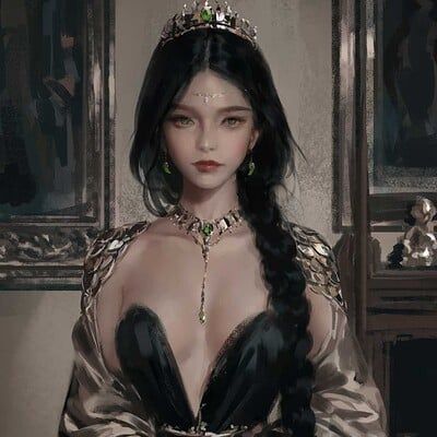 ArtStation - Aeolian X, WLOP Wlop Art, Drawing Ideas List, Princess Aesthetic, People Illustration, Digital Art Anime, Digital Art Illustration, Realistic Art, Female Character Design, Digital Art Girl