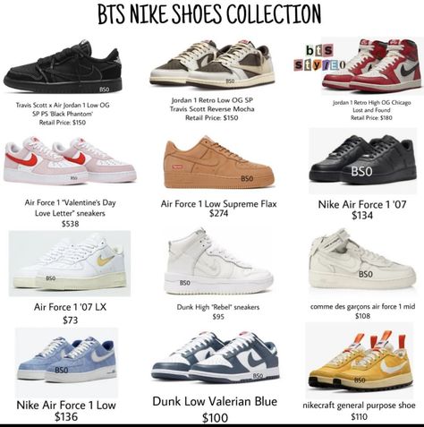 Nike Shoes Collection, Sneakerhead Room, Bts 2022, Bts Fashion, Jimin V Jungkook, Rm Jin Suga, Street Fashion Men Streetwear, Rm Jin, Suga Jhope