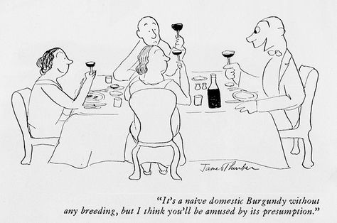 A classic James Thurber... Gennady Spirin, William Joyce, James Thurber, Born In December, Quentin Blake, Make Em Laugh, New Yorker Cartoons, December 8, Vintage Birthday